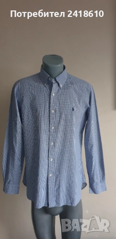 POLO Ralph Lauren Cotton Mens Size 15 /1/2 39 М НОВО !ОРИГИНАЛ! Мъжка Риза!