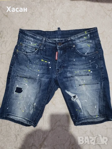Мъжки къси дънки Dsquared2, снимка 9 - Дънки - 51276155