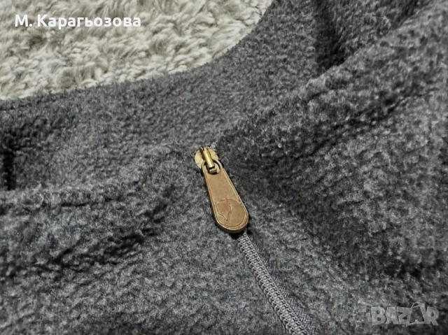 Ретро Fjällräven полар – 90s винтидж находка, Размер XXL, снимка 6 - Пуловери - 52426492