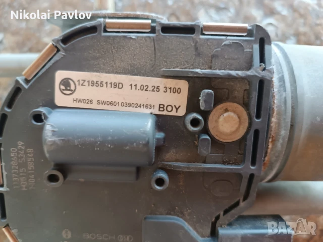 Механизъм чистачки за Шкода Октавия 2 