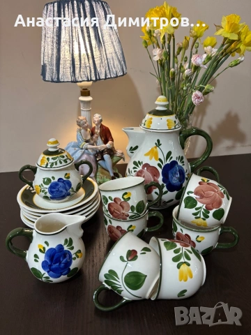 Чаен сервиз Villeroy & Boch Bauernblume , снимка 2 - Антикварни и старинни предмети - 53386114