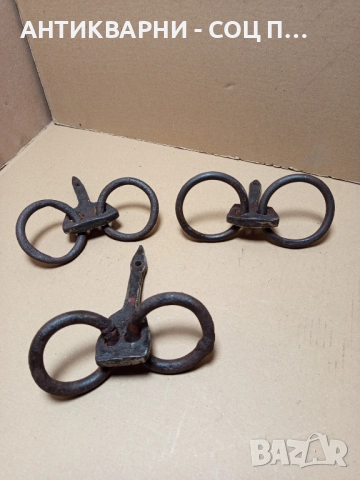 Комплект Стари Ръчно Ковани Клинци. , снимка 3 - Антикварни и старинни предмети - 51913302
