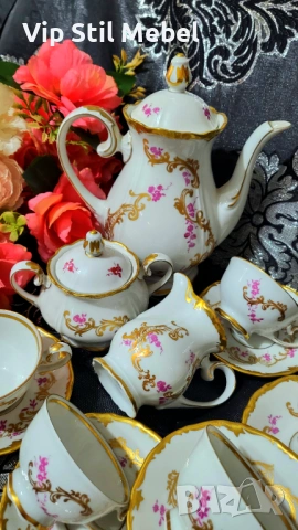 Сервиз за мока кафе Reichenbach , снимка 2 - Сервизи - 54245149