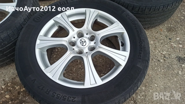 Алуминиеви джанти 17 Toyota rav 4 Suzuki grand vitara, снимка 2 - Гуми и джанти - 54007307