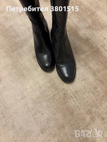 Тъмно сини ботуши Gianni, снимка 4 - Дамски ботуши - 52673367