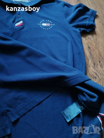 Tommy Hilfiger - страхотна мъжка тениска XL, снимка 8 - Тениски - 50449123