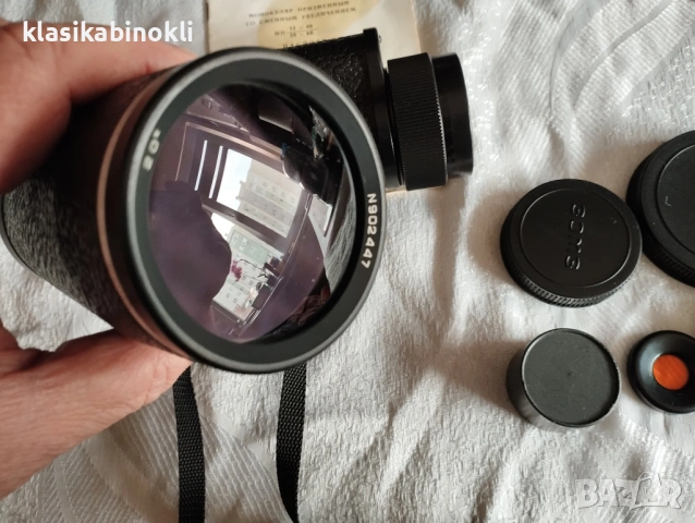 ТОП НОВ Съветски Монокъл-МП 12 х 40+20 Х 60--MADE IN СССР, снимка 8 - Екипировка - 53708990