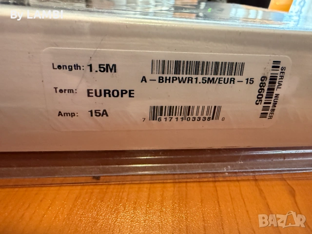 NORDOST Blue Heaven 1.5m Power cable, снимка 6 - Други - 53468340