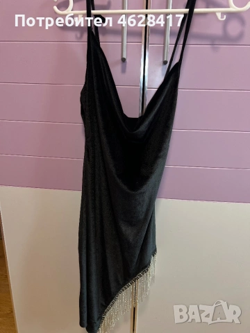 Дамска ефектна рокля 