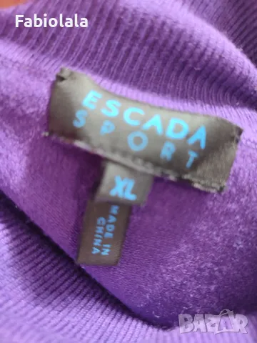 Escada Sport sweater XL, снимка 3 - Блузи с дълъг ръкав и пуловери - 48584343