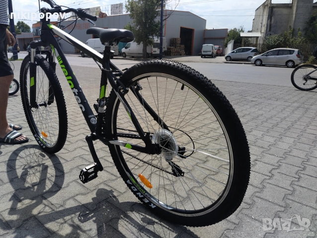 SPRINT Алуминиев велосипед 29" Velotec PRO черен/зелен, снимка 8 - Велосипеди - 53563901