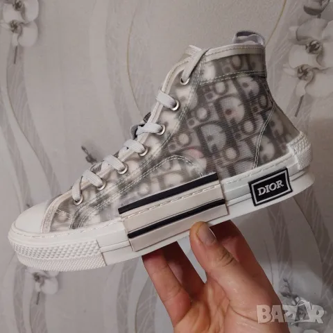 Christian Dior B23 High Top Logo номер 38 .Оригинални кецове/ маратонки, снимка 11 - Маратонки - 48868957