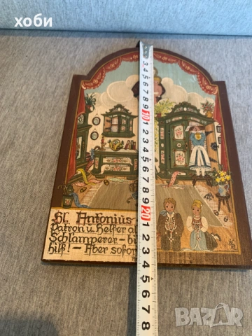 картина икона Свети Антоний - Покровител и помощник на всички разсеяни, снимка 6 - Картини - 53849822