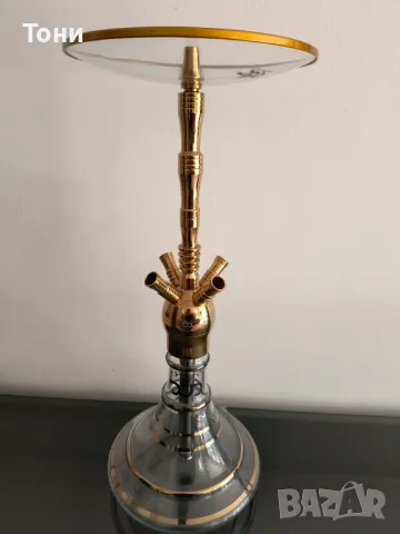 Наргиле DUD gold / 4-pipe Shisha Dud – Gold, снимка 1 - Наргилета - 47410825