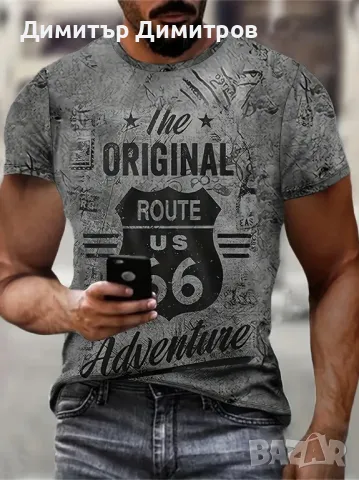 Тениски с двустранен 3 D принт Размер XL 52 -10 лв; 3 броя за 25лв, снимка 8 - Тениски - 50381425