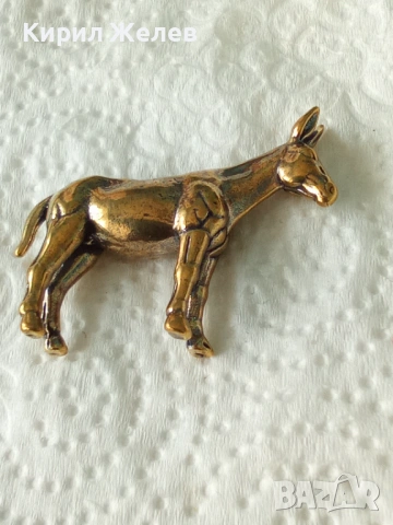 Бронзова фигурка на магаре 44634