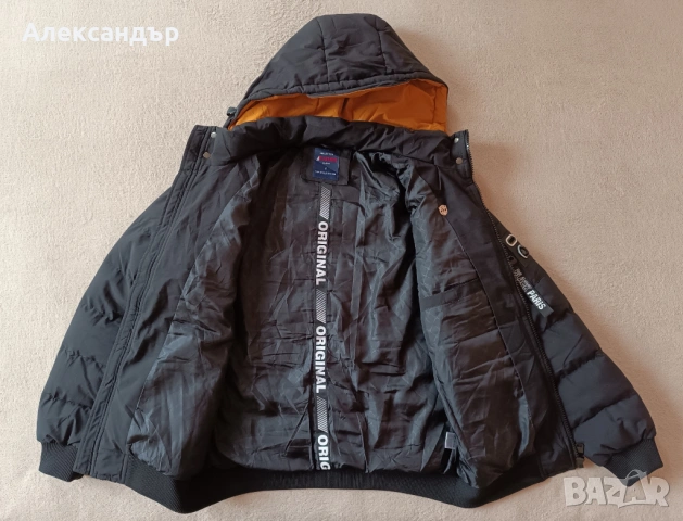 Топло черно яке Nature, снимка 3 - Якета - 53956258