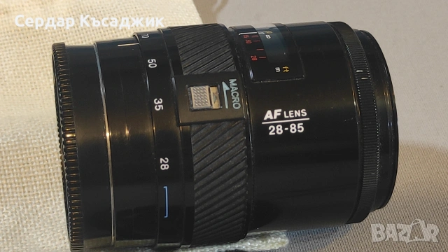 SONY a-200 с обектив Minolta 28/2,8, снимка 4 - Фотоапарати - 47476206