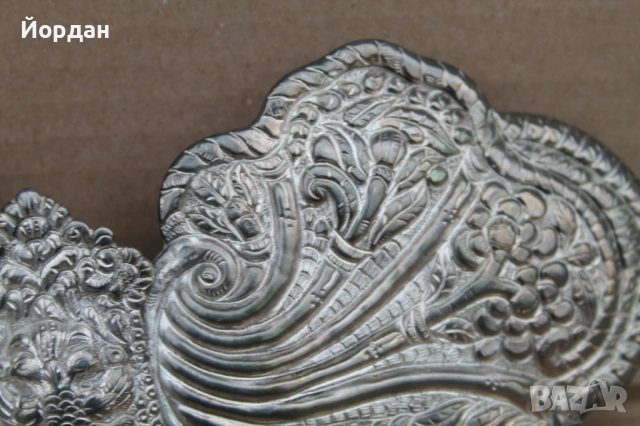 Сребърна възрожденска пафта, снимка 5 - Антикварни и старинни предмети - 53862912