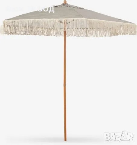 Градински чадър с ресни