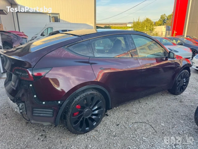Tesla model y eu на части!