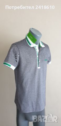 Hugo Boss Paule 4 Pique Cotton Slim Fit Mens Size S НОВО! ОРИГИНАЛНА Мъжка Тениска!, снимка 9 - Тениски - 46578295