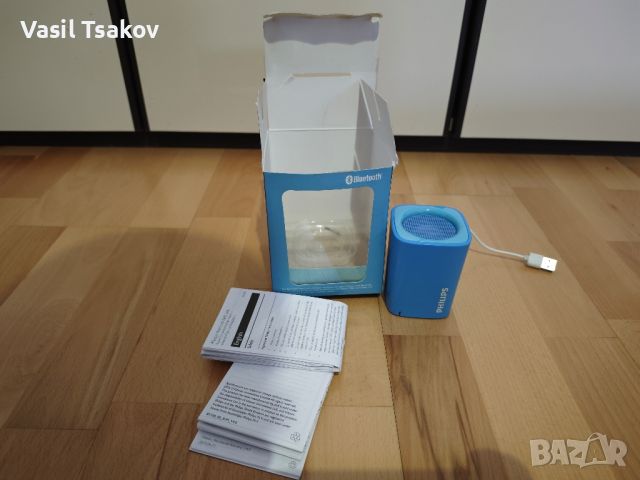 безжична портативна тонколона BT100A/00, снимка 3 - Bluetooth тонколони - 46334276