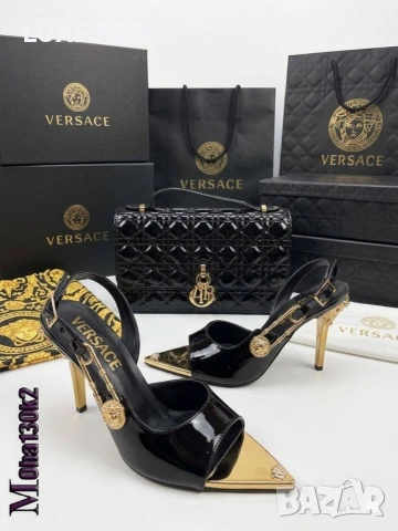 VERSACE 💎Дамски Обувки , снимка 2 - Дамски обувки на ток - 53772954