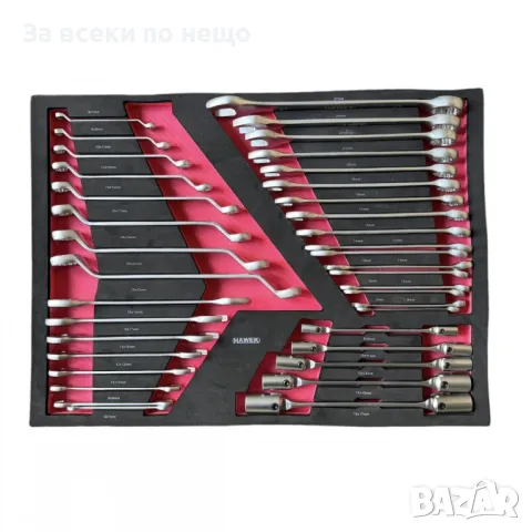 Шкаф с инструменти със 7 чекмеджета – 5 пълни, метален плот и отделение за закачане на инструменти H, снимка 6 - Аксесоари и консумативи - 50322678