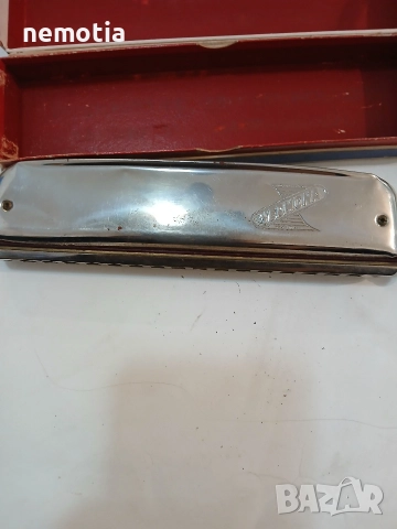 стара немска хармоника, снимка 3 - Антикварни и старинни предмети - 52676327