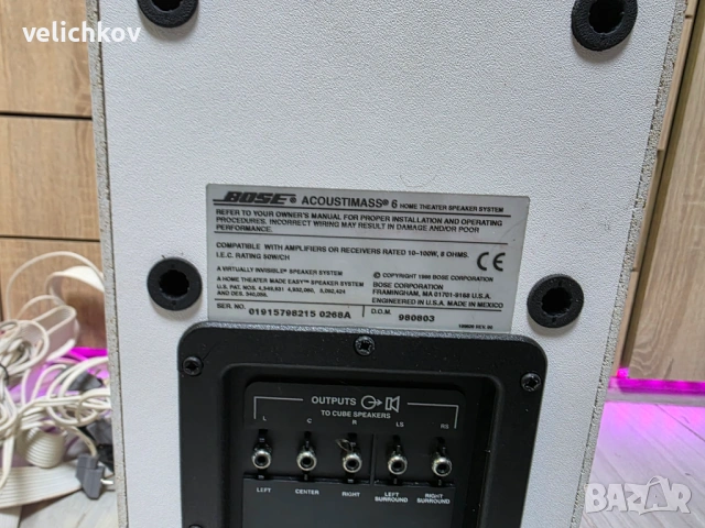 🎤🔥 BOSE ACOUSTIMASS 6 – ЦЯЛОТО ЗВУКОВО ОРЪЖИЕ! 🔥🎤, снимка 6 - Тонколони - 53071003