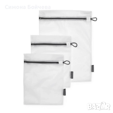 Комплект торби за деликатно пране Brabantia White/Grey, 3 броя в два размера, снимка 2 - Други - 52807589