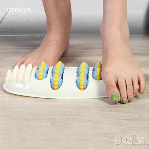 6458 Ролков масажор за крака и стъпала – уред за масаж и релаксация, снимка 2 - Масажори - 53722174