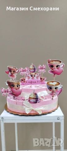 Картонена торта Балерина Капучина, снимка 3 - Други - 53039540