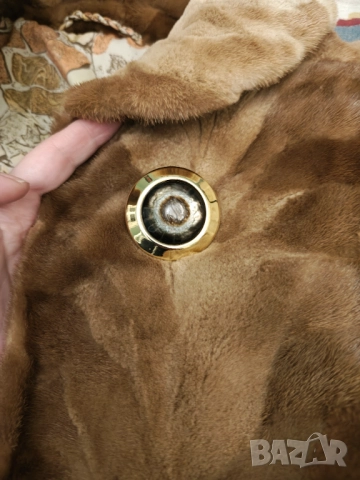 Страхотно палто манто от визон , снимка 15 - Палта, манта - 52666193