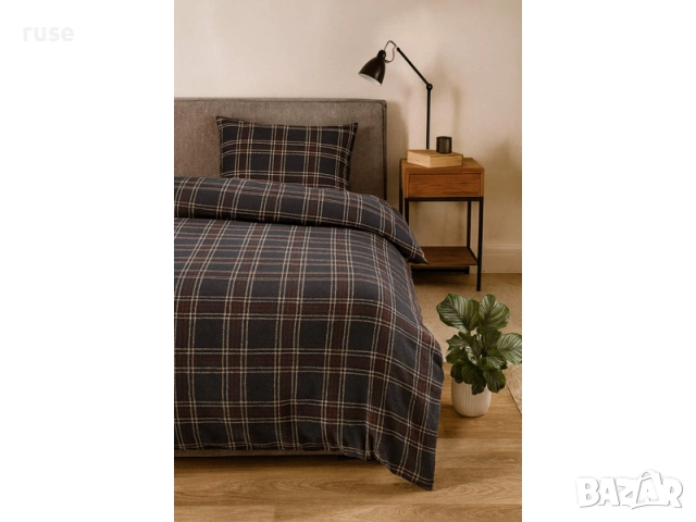 НОВО! Спално бельо от фин бархет 150x200см и калъфка 50х70см, снимка 3 - Спално бельо - 52559163