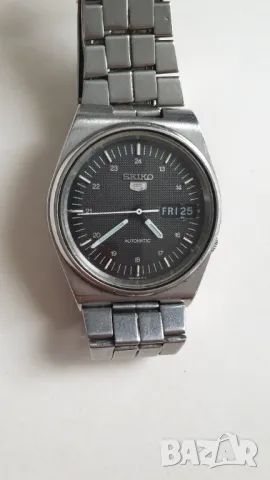 Мъжки часовник Seiko 5 Automatic, снимка 4 - Антикварни и старинни предмети - 47226246