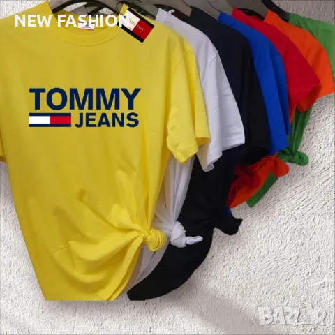 Мъжки и Дамски Памучни Тениски ✨ XS- 4XL ✨ TOMMY HILFIGER , снимка 3 - Тениски - 48917189