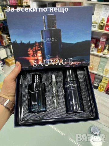 Christian Dior Sauvage Мъжки Подаръчен Комплект Код E1152