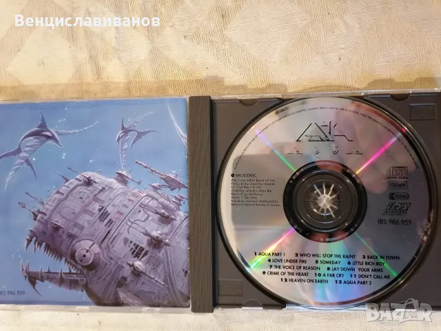 ASIA - AQUA / CD ORIGINAL , снимка 2 - CD дискове - 49665936