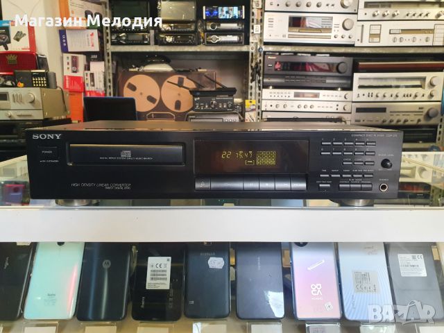 CD Player SONY CDP-211 В отлично техническо и визуално състояние., снимка 2 - Декове - 45300994