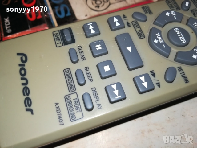 PIONEER AXD7407 AUDIO REMOTE-ВНОС SWISS 3011251648, снимка 12 - Други - 52593823