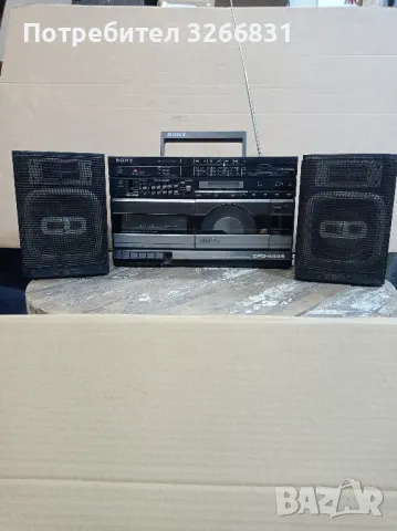 SONY CFD-444S мини уредба made in Japan , снимка 1