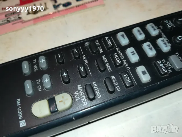 SONY RM-U306 AUDIO REMOTE CONTROL-ВНОС SWISS 3012241136, снимка 14 - Ресийвъри, усилватели, смесителни пултове - 48496526