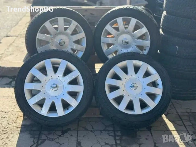 Джанти 17 цола, Nissan Primera juke, снимка 3 - Гуми и джанти - 53830827
