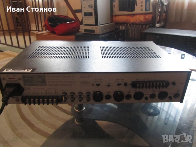 Продавам професионален предусилвател STRONG, снимка 3 - Ресийвъри, усилватели, смесителни пултове - 53096170