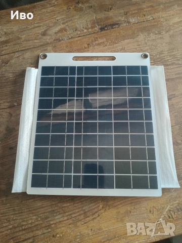 Соларен панел с 2x USB изхода – зареждане без ток