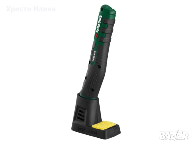 Безжичен Поялник Parksaid 4V с поялна станция Парксайд, снимка 6 - Поялници и запояване - 51431143