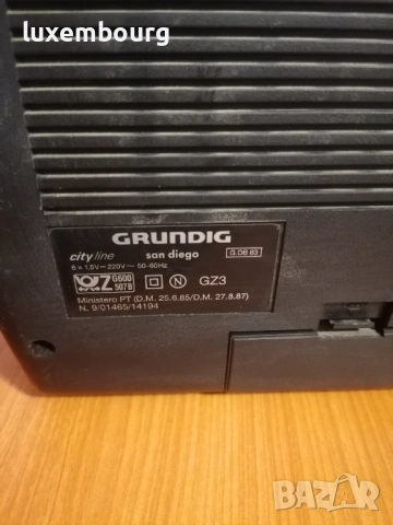 Grundig City Line-San Diego, снимка 4 - Радиокасетофони, транзистори - 53906292