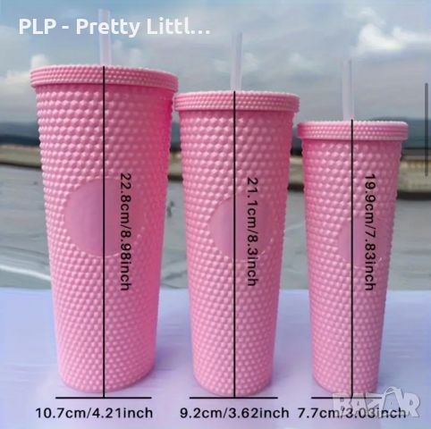 Комплект чаши 3 размера по модел на Starbucks , снимка 2 - Чаши - 45810225
